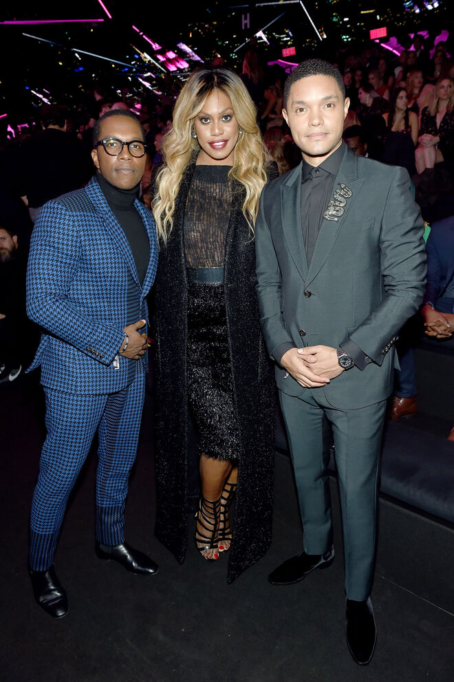 Laverne Cox e Trevor Noah