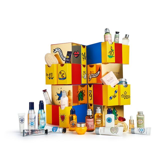 Calendário de Constelações, com 24 presentes, €99, L’Occitane