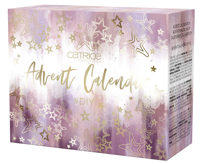Calendário do Advento #DIY, com 25 presentes full-size, €39,95, Catrice