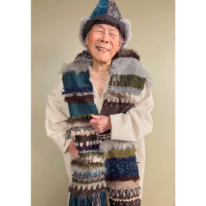 Emiko Toguchi, artesã, 95 anos | @1000wave
