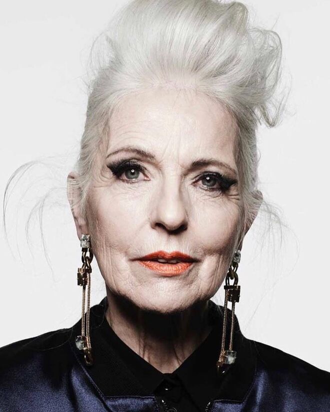 Anna von Rüden, modelo, 67 anos | @annavonrueden