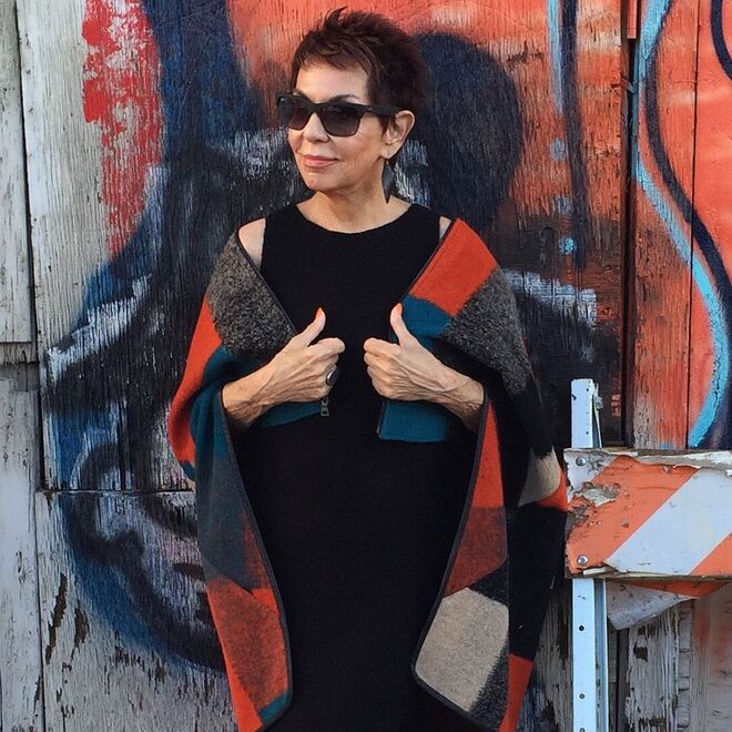 Dorrie Jacobson, empresária e blogger, 84 anos | @seniorstylebible