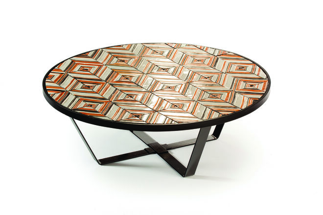 Viagem Global - Mesa de centro Caldas Round, Mambo Unlimited Ideas