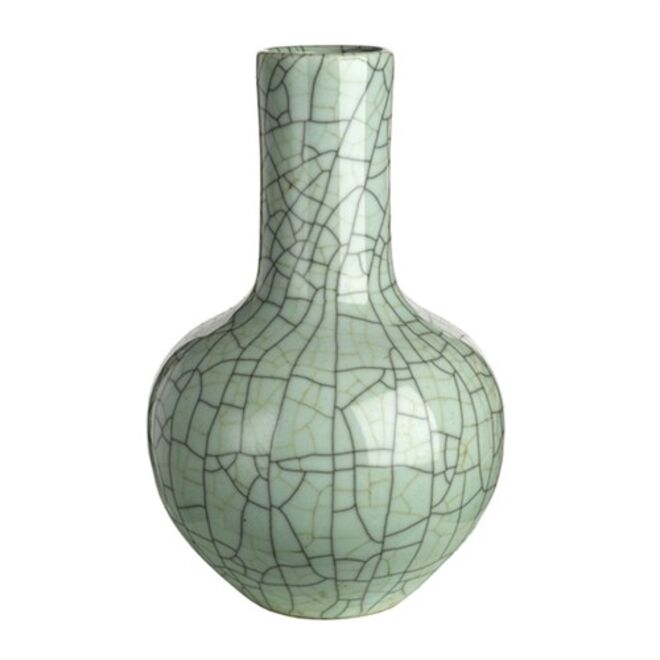 Sage Green - Vaso Craquelé, €138,50, Pols Potten 