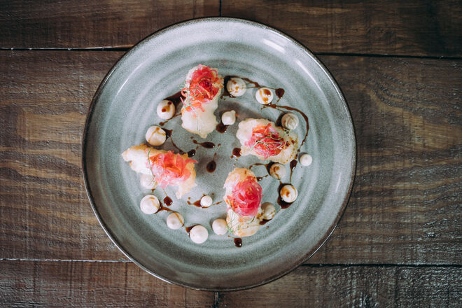 Entrada de Bacalhau Fresco