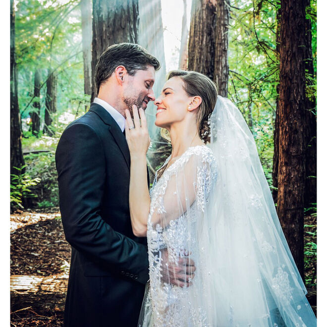 Hilary Swank e Philip Schneider 