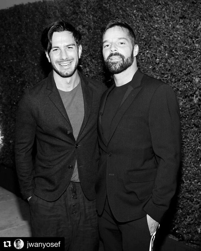 Ricky Martin e Jwan Yosef 
