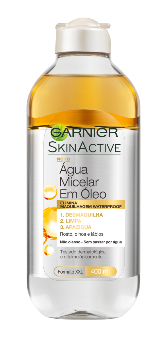 Água Micelar em Óleo, 400 ml, €7,99, Garnier