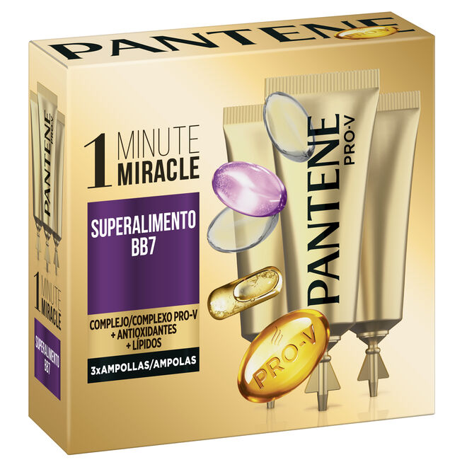 Ampolas Super Alimento BB7, €5,49, Pantene
