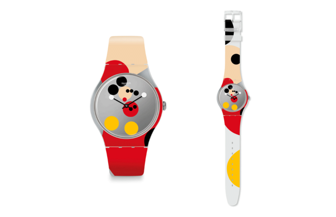 Relógio Swatch X Damien Hirst, €110, Swatch
