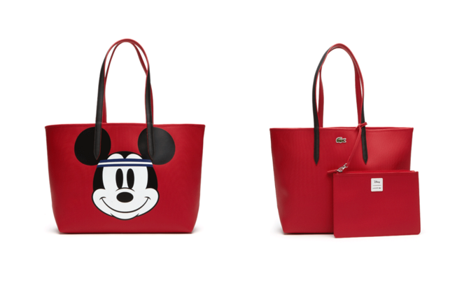 Mala Tote Anna Reversível Disney Holiday, €175, Lacoste