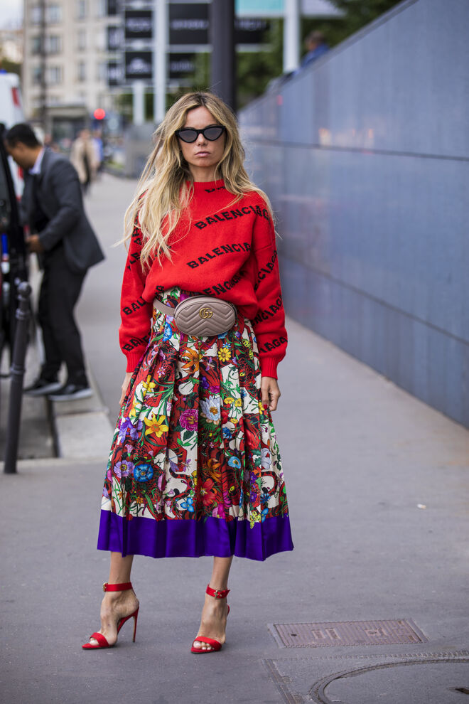 Micro carteira à cintura
