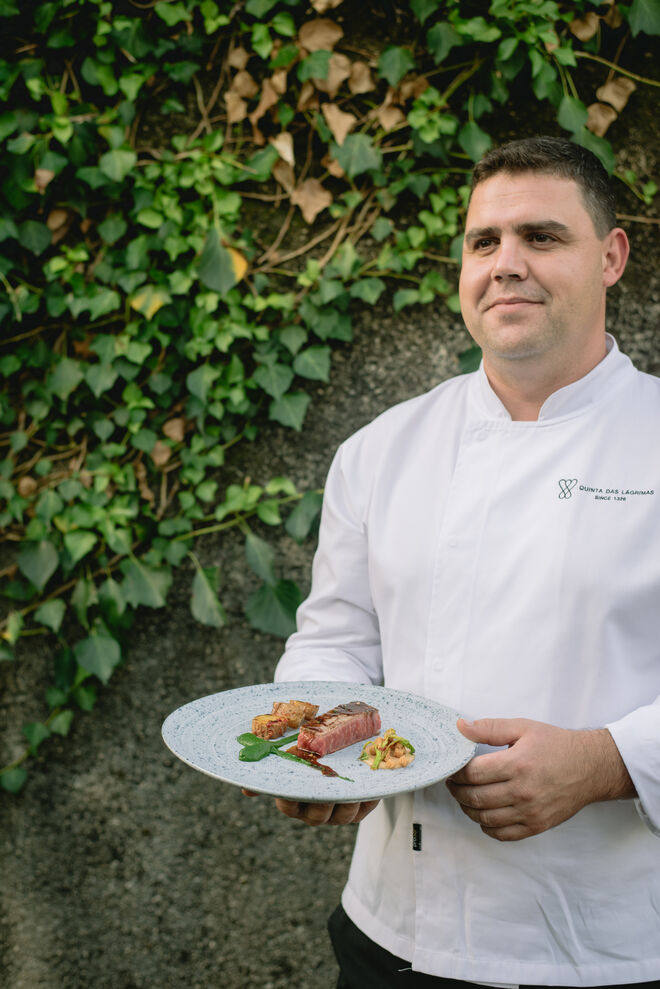 O chef Vítor Dias 