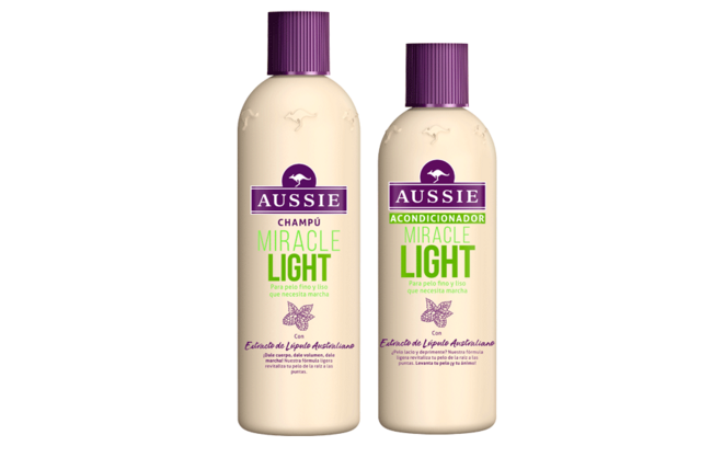 Gama Miracle Light, para cabelos oleosos e com pontas secas
