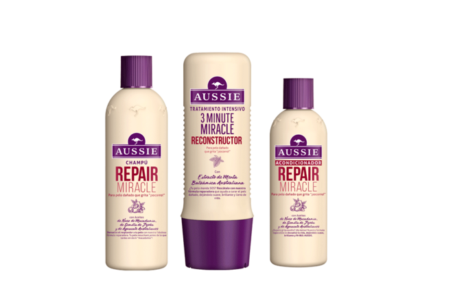 Gama Repair Miracle para os cabelos danificados