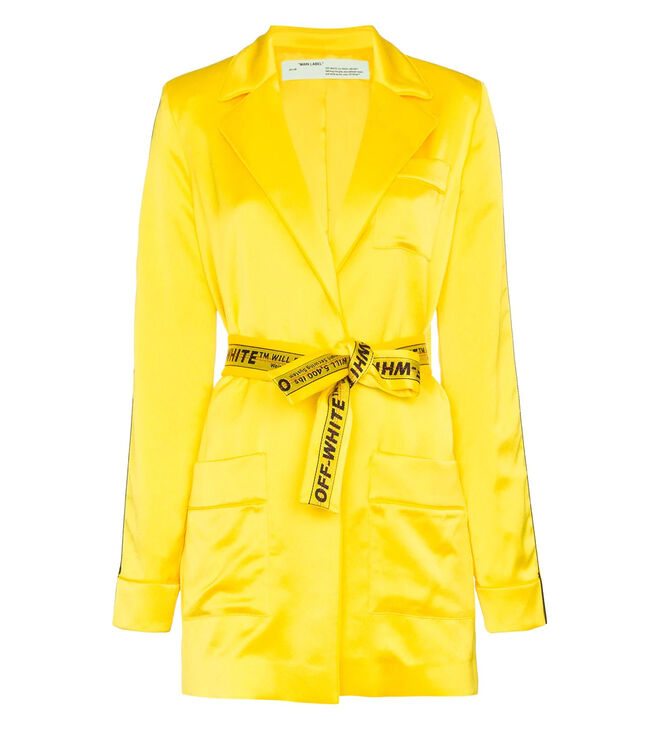 Blazer, €1265, Off-White, em www.off-white.com
