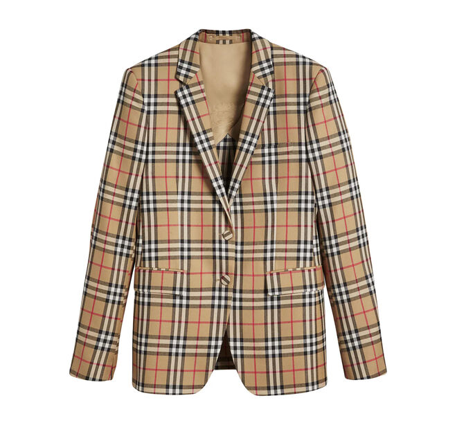 Blazer, €1250, Burberry