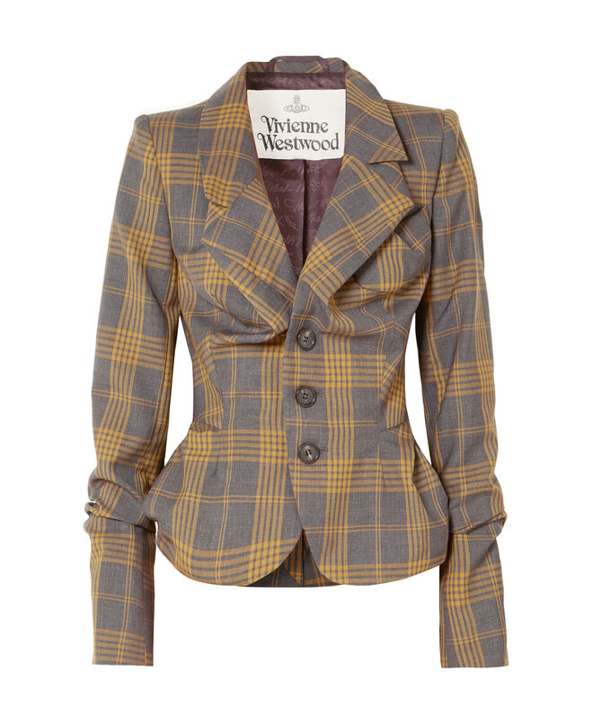 Blazer, €950, Vivienne Westwood, www.net-a-porter.com