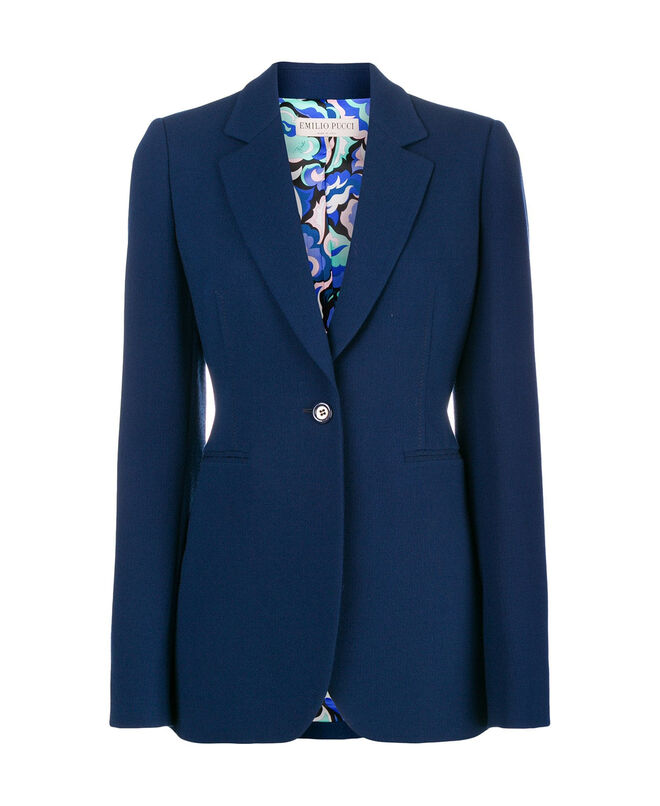 Blazer, €1690, Emilio Pucci, em www.net-a-porter.com