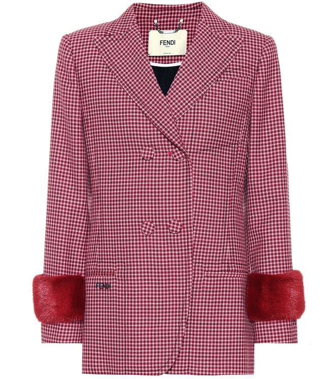 Blazer, €2700, Fendi, na Fashion Clinic