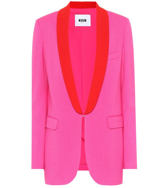 Blazer, €490, MSGM, em www.mytheresa.com