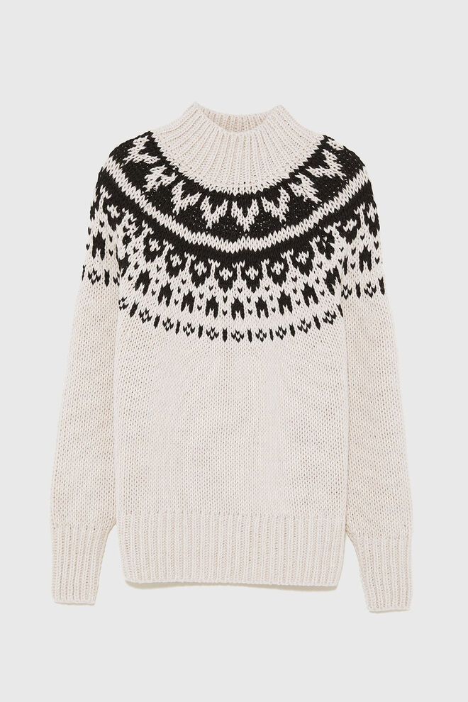 Camisola, €39,95, Zara