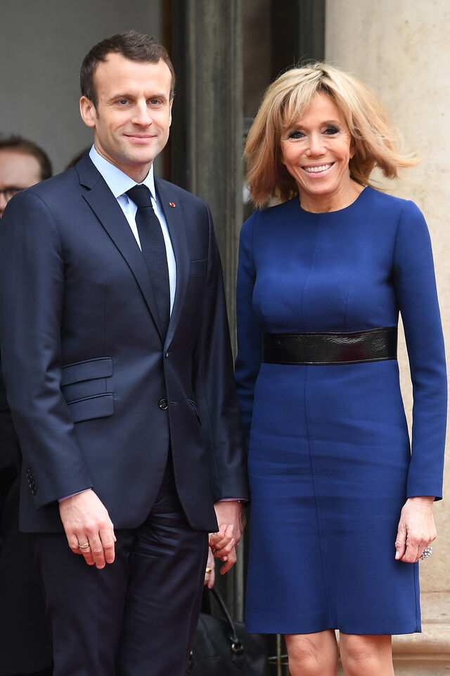 Brigitte Macron e Emmanuel Macron | 25 anos de diferença