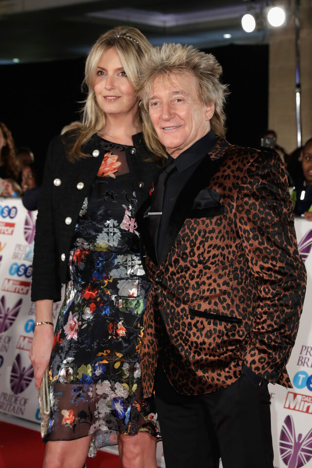 Rod Stewart e Penny Lancaster | 26 anos de diferença 