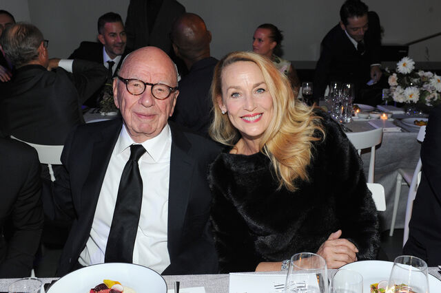 Rupert Murdoch e Jerry Hall | 25 anos de diferença