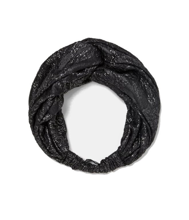 Bandolete turbante com brilhos, €9,95, Zara