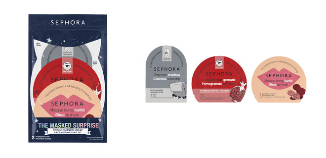 The Masked Surprise Coffret de Máscaras de Rosto, €8, Sephora