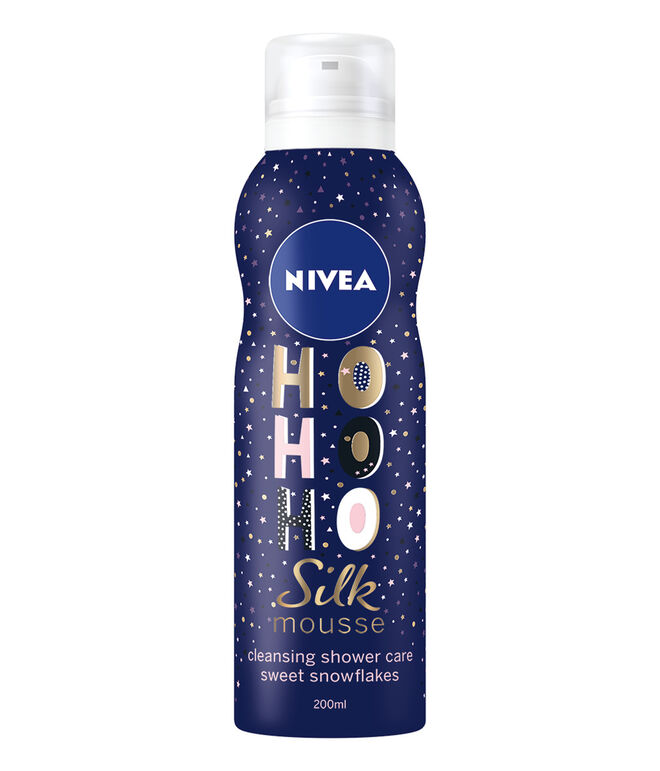 Silk Mousse de Duche Edição Limitada Natal, €4,99, Nivea
