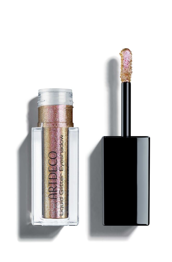 Sombra de olhos Liquid Glitter no tom 3 rose gold, €14,95, Artdeco, na Perfumes & Companhia