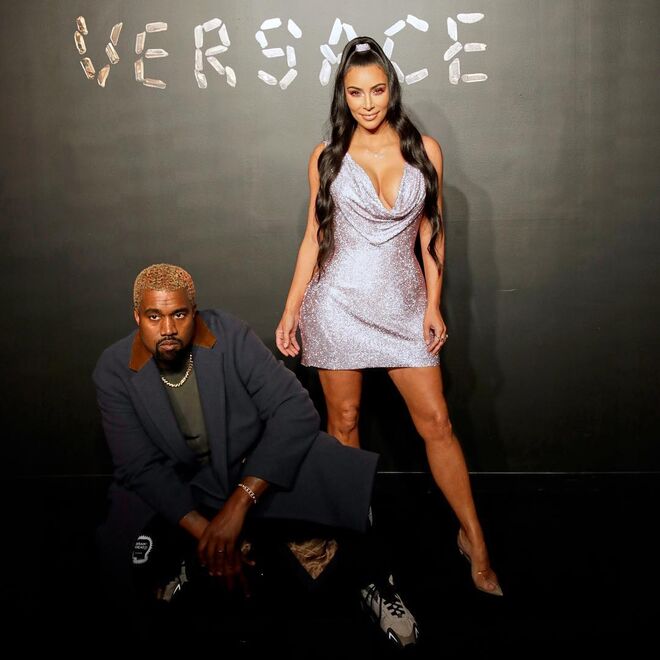 Kanye West e Kim Kardashian