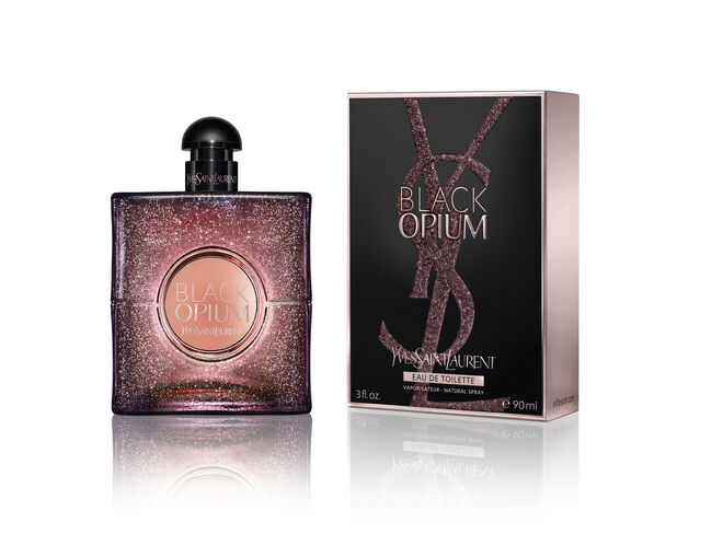 6.	Black Opium Glowing eau de toilette, 90 ml, €107,70, Yves Saint Laurent