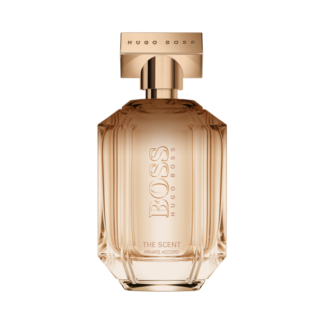 22.	The Scent Private Accord for her, 100 ml, €115, Hugo Boss