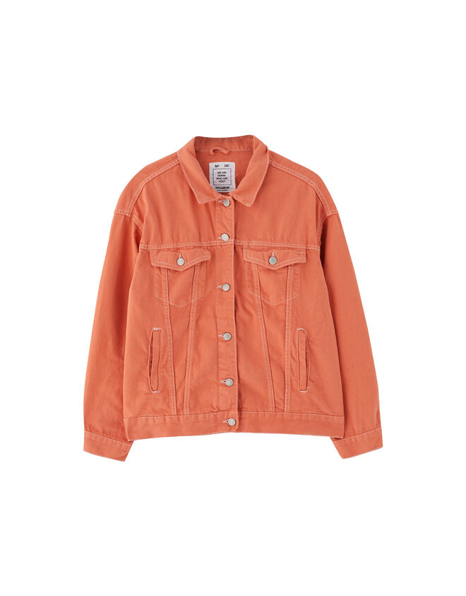 Blusão de ganga, €25,99, Pull & Bear