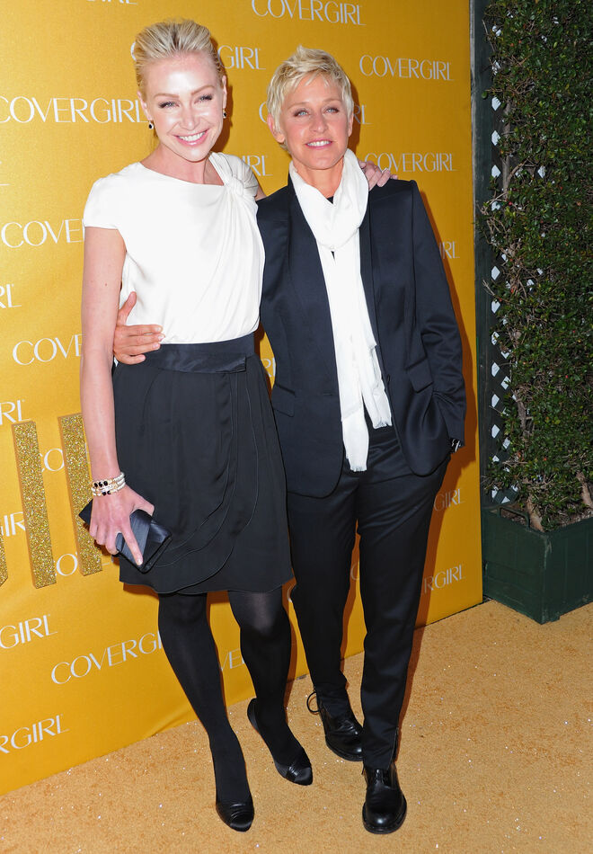 Portia de Rossi e Ellen DeGeneres