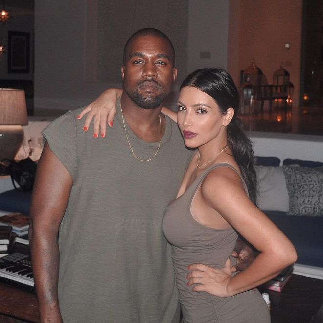 Kanye West e Kim Kardashian