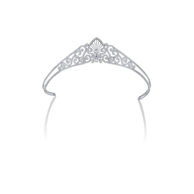 Tiara Charlotte, da coleção Princess Tiara, Garrard.