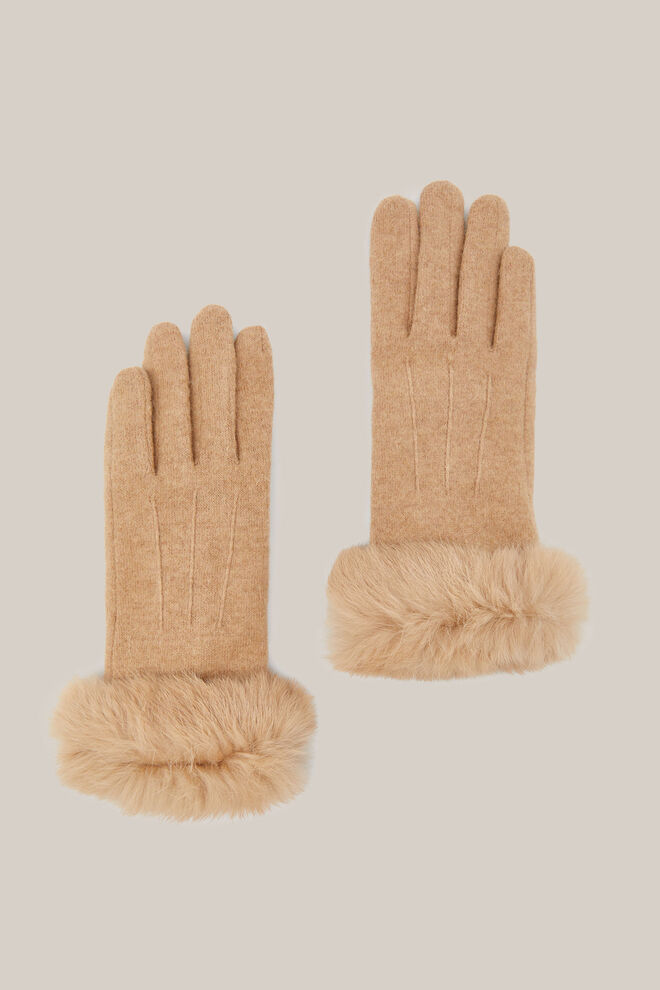 Luvas de lã, €29,99, Cortefiel