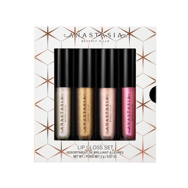 Lip Gloss Kit nos tons Freya, Sunscape, Luna, Estella e Venus, €27,90, Anastasia, na Sephora