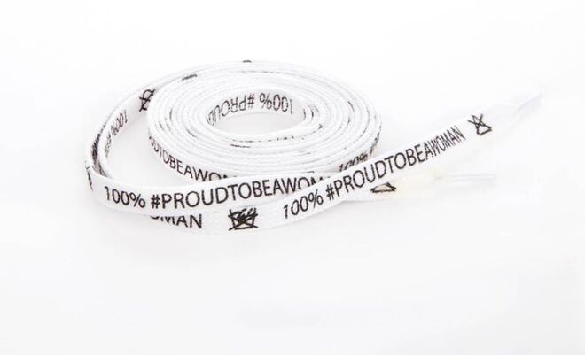 Atacadores #ProudToBeAWoman, €18, Josefinas Portugal