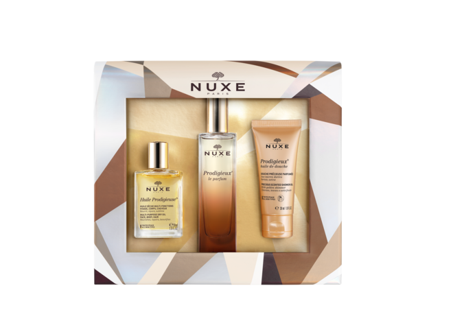 Coffret Noel Parfum Face, €45,50, Nuxe