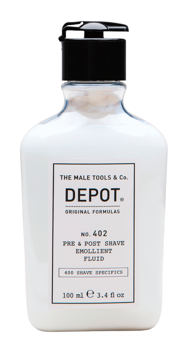 Fluido pré e pós barbear, 100 ml, €17,80, Depot