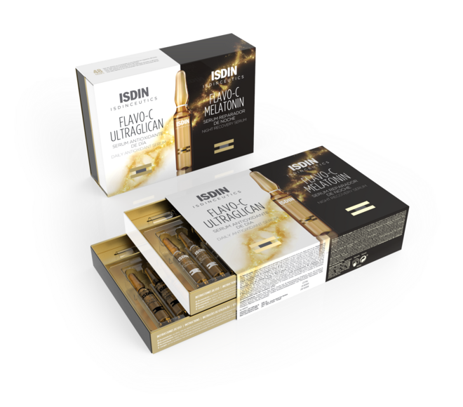 Isdinceutics Day&Night, caixa com 20 ampolas, €32,90, ISDIN