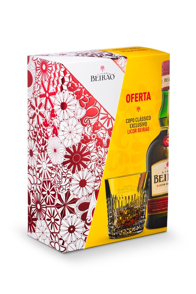 Garrafa, 700 ml + oferta de copo, €10,50, Licor Beirão