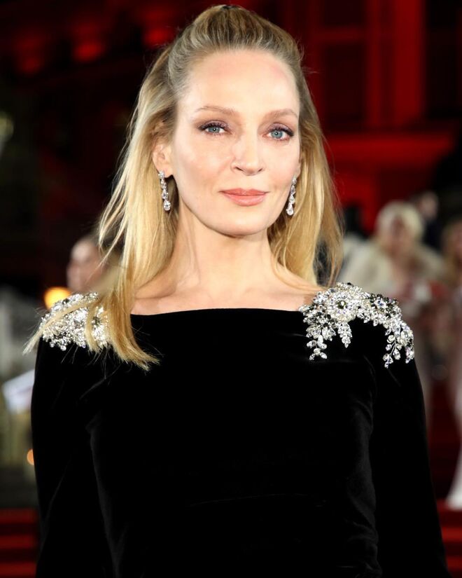 Uma Thurman em Prada