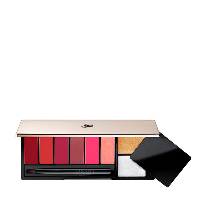 L'Absolu Rouge Lip Art Palette Happiness Sparkles, €55, Lancôme