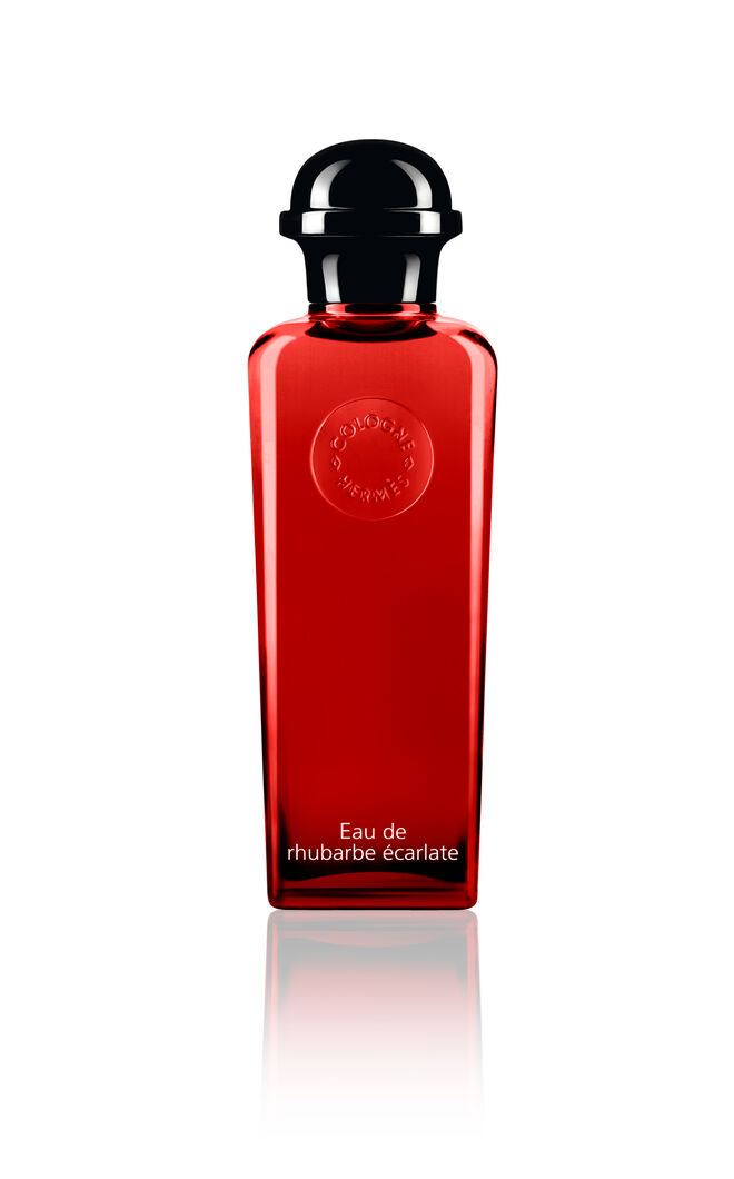 Eau de rhubarbe écarlate, eau de cologne, 100 ml, €98, Hermès